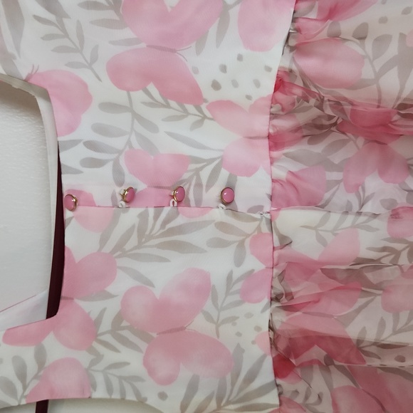 Catherine Malandrino Dress with Butterflies size 6-7 - Picture 7 of 9